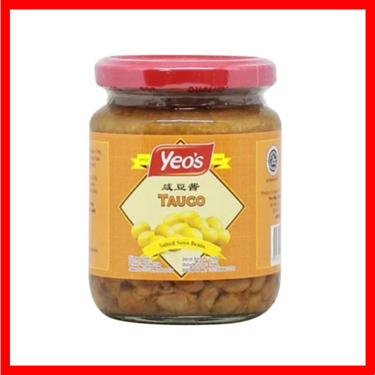 

Tauco Yeos Malaysia 250 gr - Tauco Asin - Taucu Masin - Salted Soya Beans