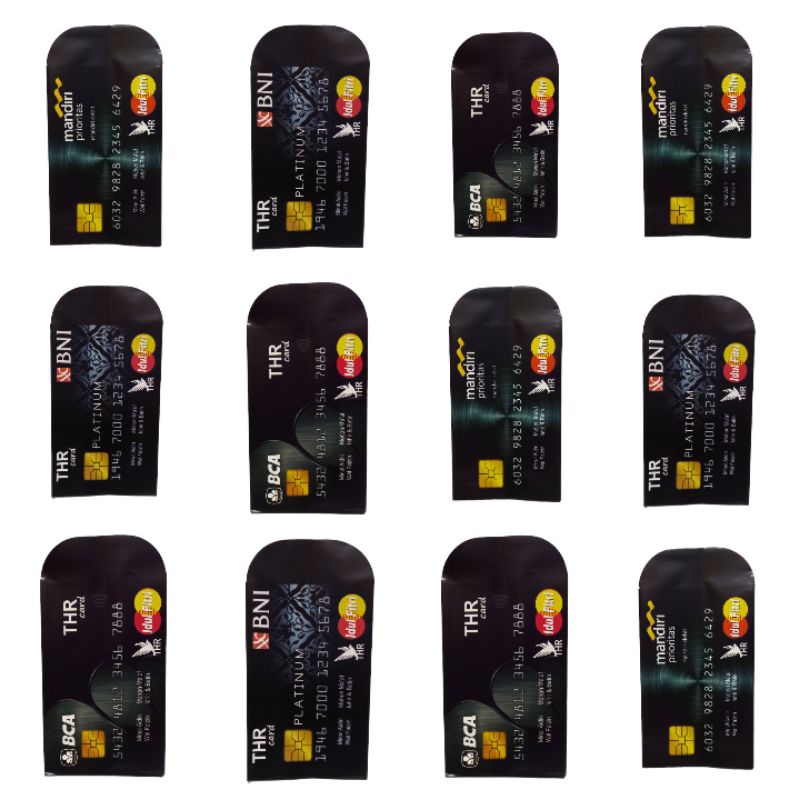 

(100pcs) AMPLOP LEBARAN ATM HITAM TERBARU 2025