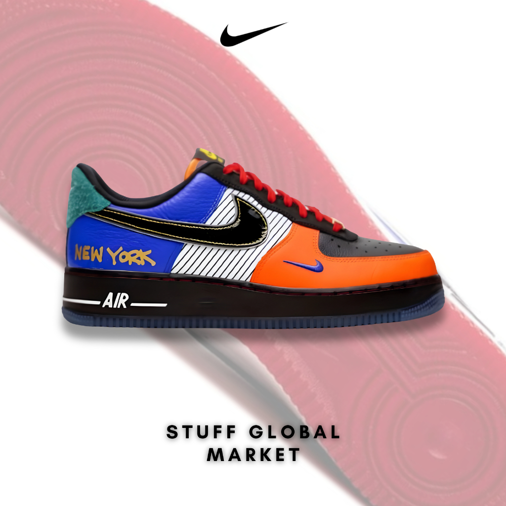 Sepatu Sneakers Air Force 1 What The NYC New York