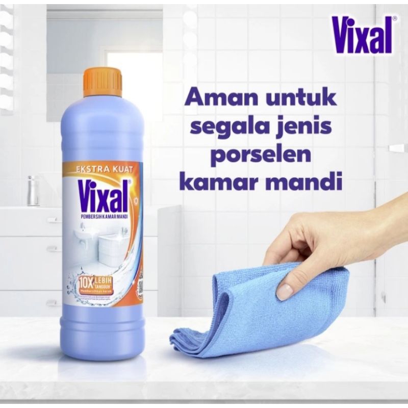 Vixal Pembersih Lantai Keramik Kamar Mandi Wipol Vixal Yuri Porstex