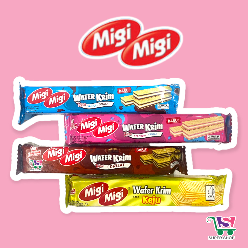 

Migi Migi Wafer Krim 11 Gram SATUAN