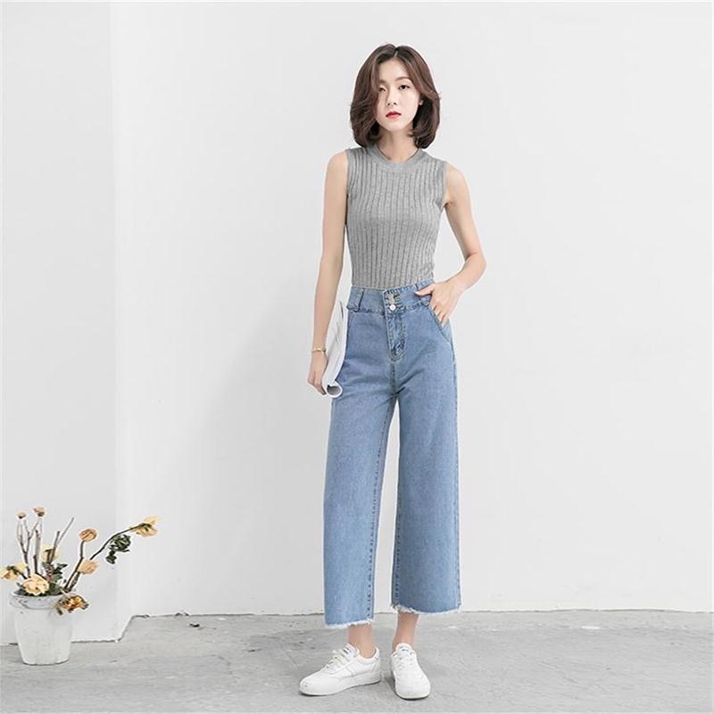 DARLA - Jihan Jeans High Waist Kulot Jeans Petite Friendly