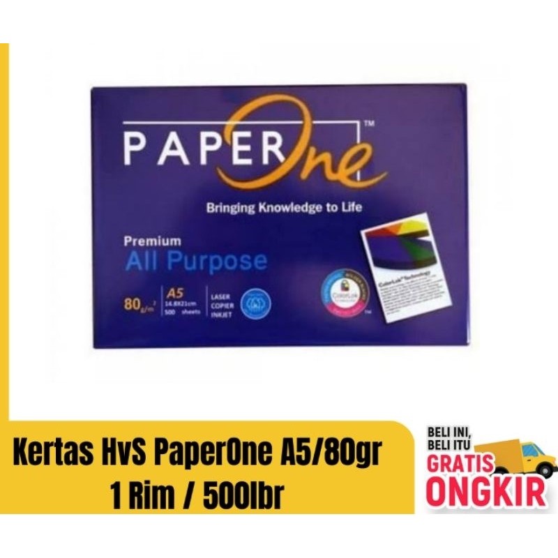

Paperone Kertas Hvs A5 80GR