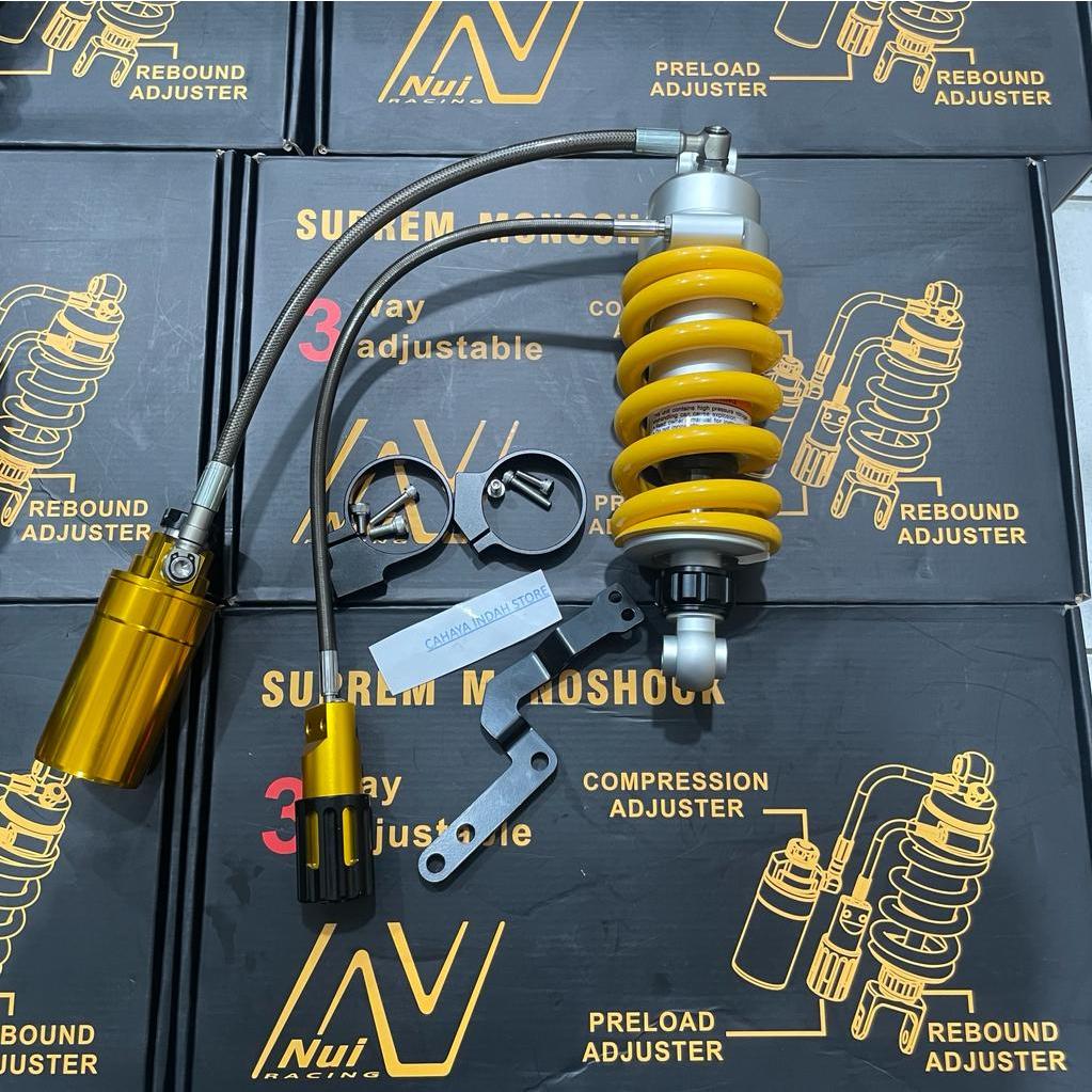 SHOCK MONO KAWASAKI NINJA 150 RR NUI RACING 3 WAY ADJUSTABLE MONOSHOCK NINJA 150 RR NUI RACING