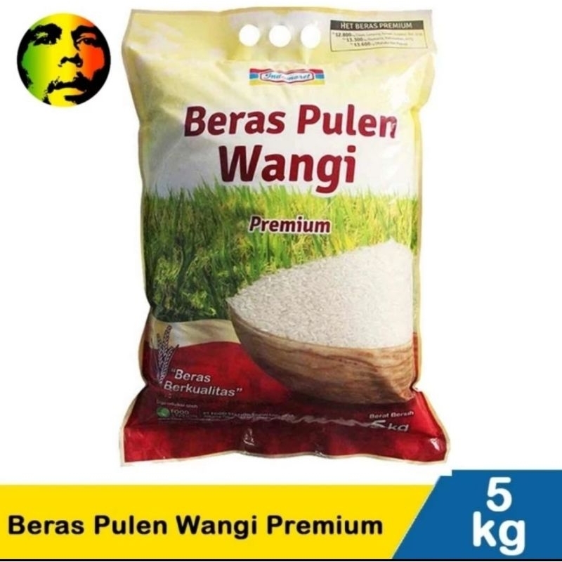 

Indomaret beras pulen wangi 5kg