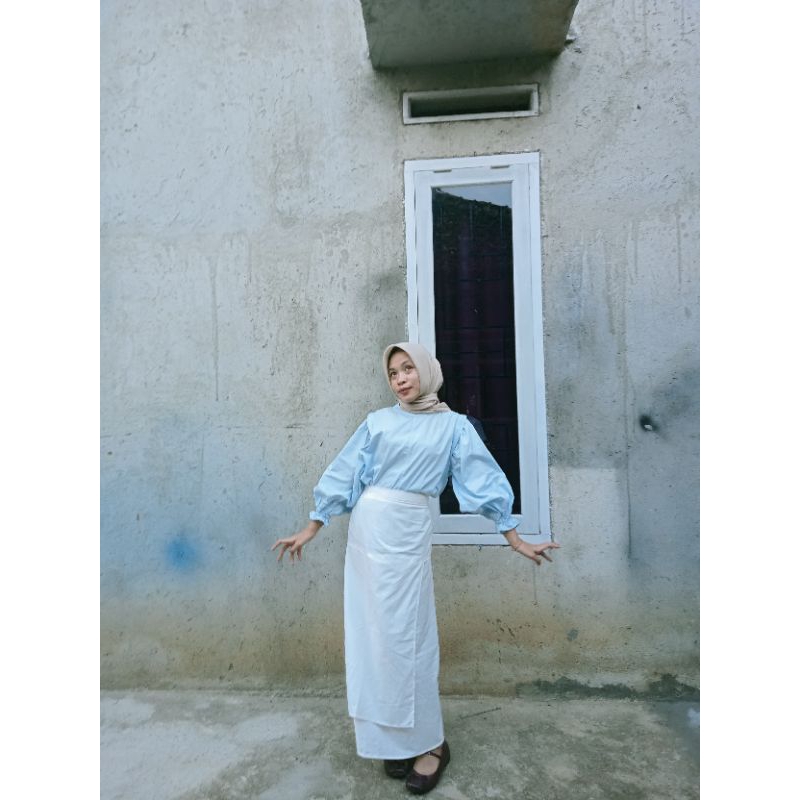 rok linen white premium preloved