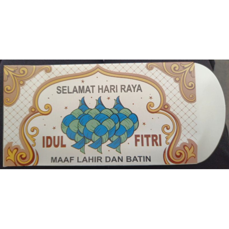 

amplop idul Fitri isi 10pcs ukuran 10x20cm