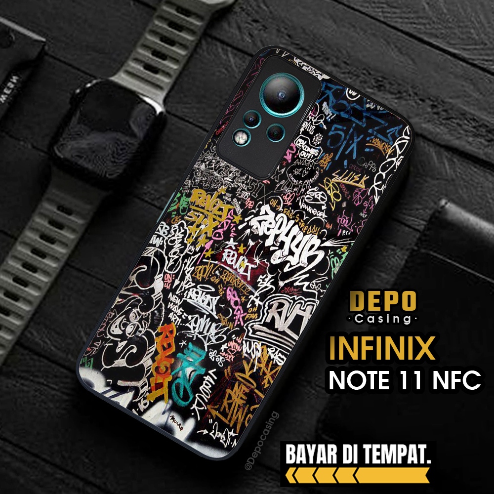 Case Infinix Note 11 NFC Casing Infinix Note 11 NFC Casing Depo Casing [GRFY] Case Glossy Case Aesth