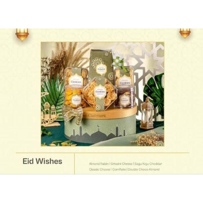 

Clairmont Hampers Eid Wishes Gift Hadiah Idul Fitri / Lebaran 2024