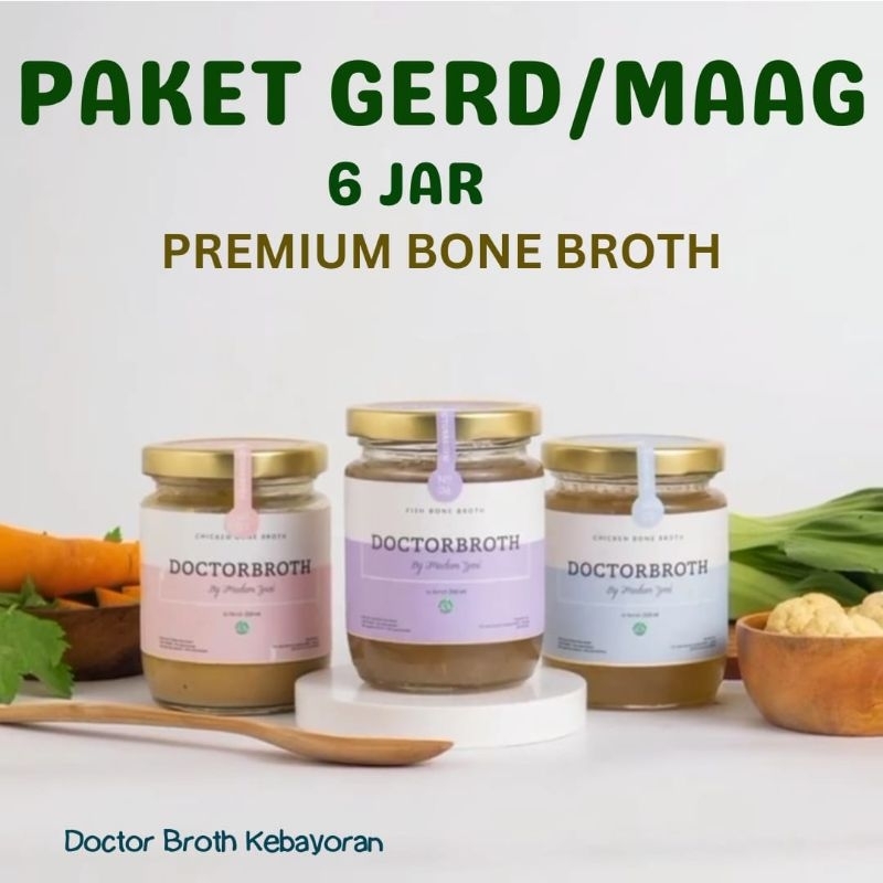 

Paket GERD / Maag 6 JAR - Kaldu Tulang Doctor Broth Kebayoran