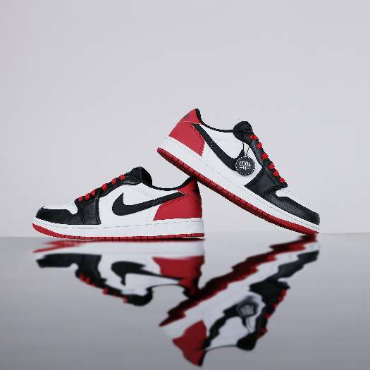 Air Jordan 1 Low OG Black Toe 100% Original
