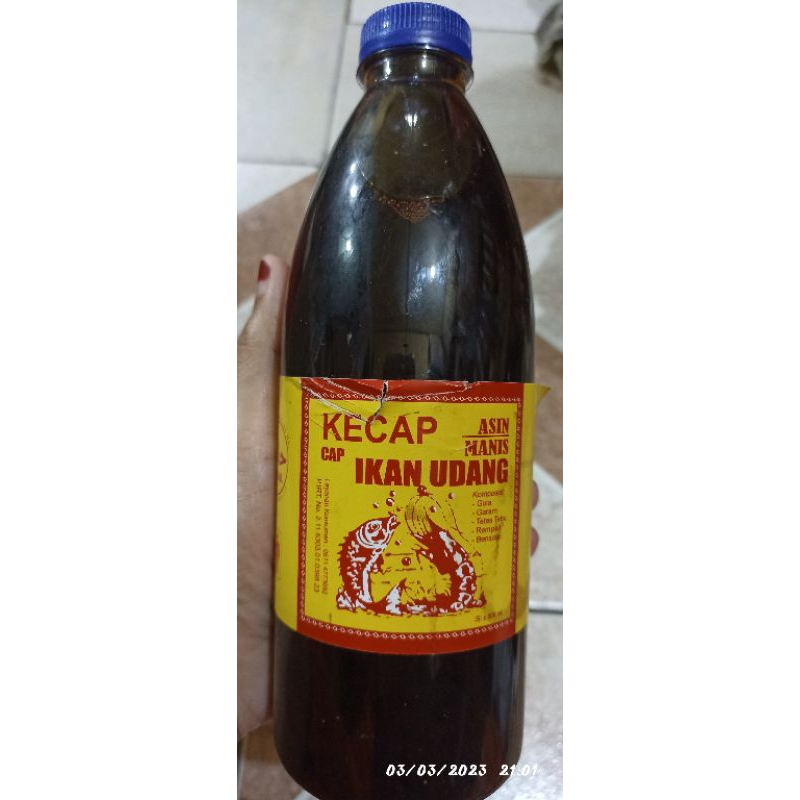 

Kecap Asin Cap Udang 600ml