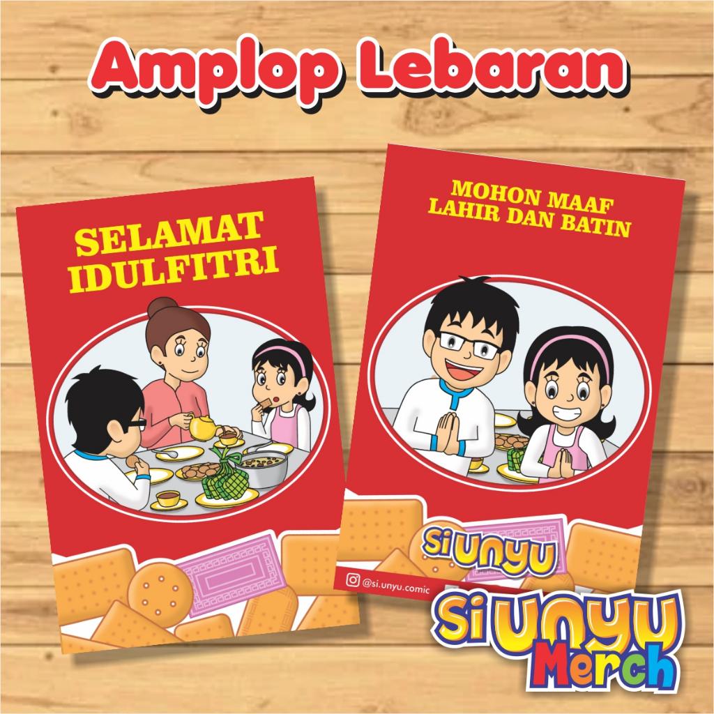 

Amplop Lebaran Isi 10 pcs | Angpao Lebaran | Desain Khong Guan 001
