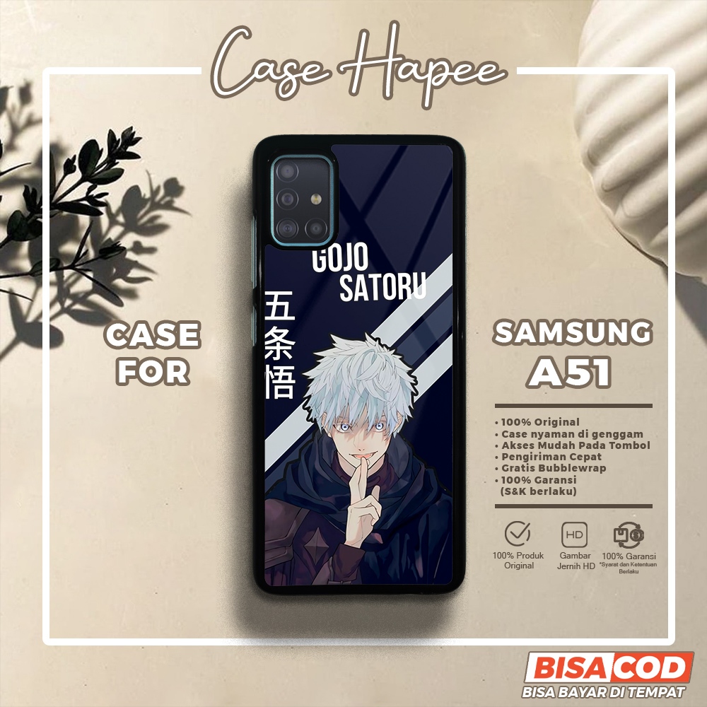 Case Samsung A51 Casing Samsung A51 [GOJO] Casehapee Case Glossy Case Aesthetic Custom Case Premium 