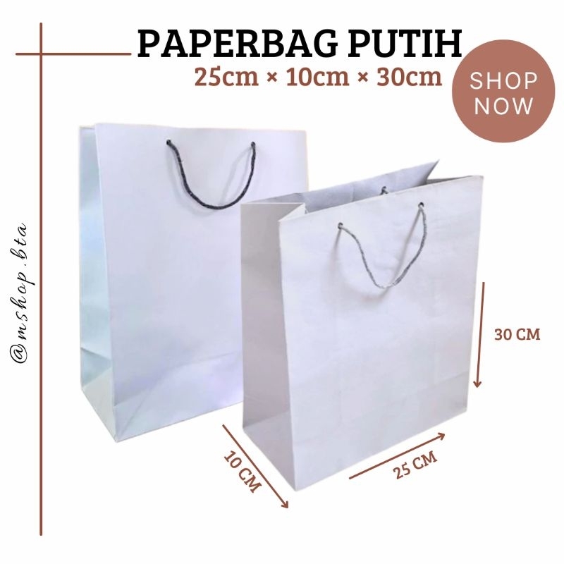 

PAPERBAG PUTIH/COKLAT/HITAM/MERAH/KARAKTER BENTO