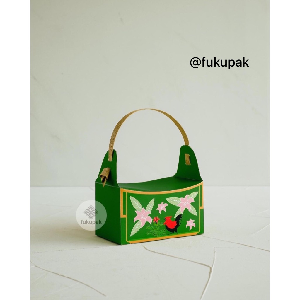 

Eid Heritage Box (10pcs) kotak hamper untuk 1, 2, 3 toples kue kering dus lebaran cookies roti goodie bag