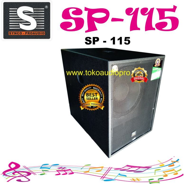 Synco Proaudio Sp115 15-Inch Subwoofer Pasif Sp-115