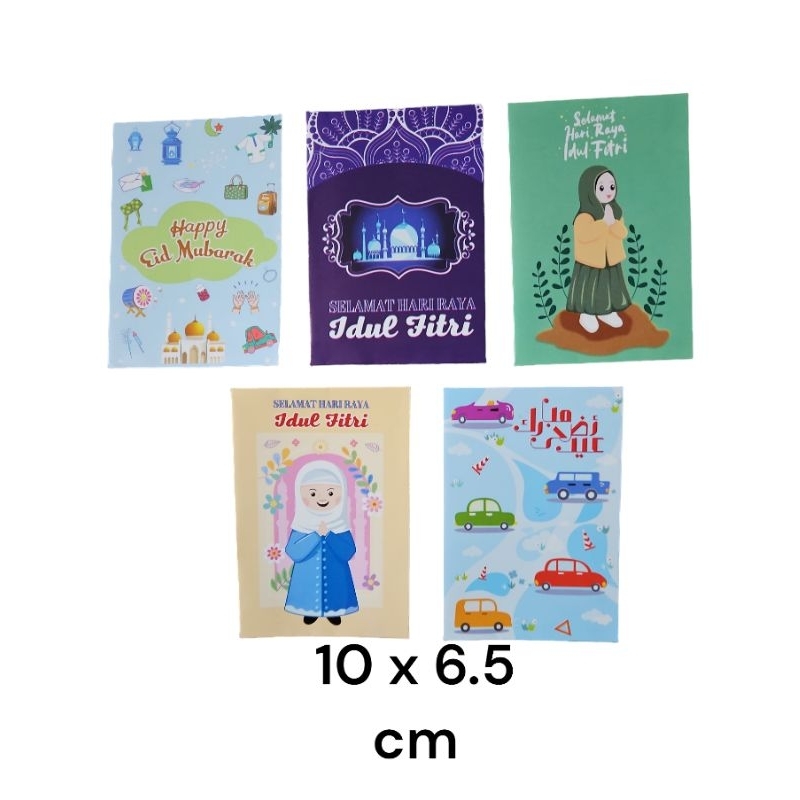 

AMPLOP LEBARAN 50PC MIX MOTIF- perpack