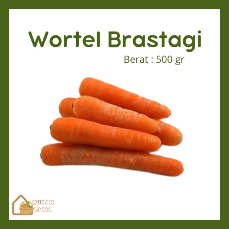 

Sayuran Fresh Wortel Brastagi dikirim instant