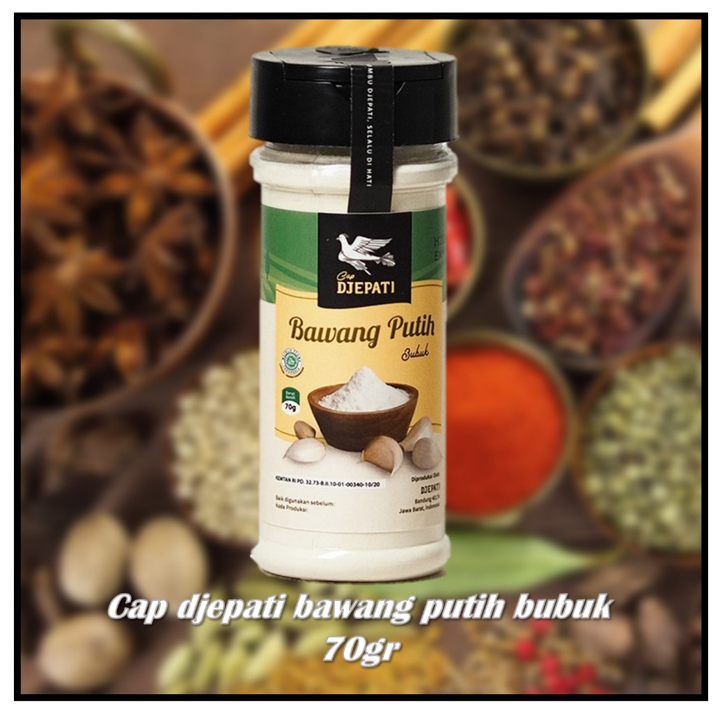 

Cap djepati bawang putih bubuk 70gr
