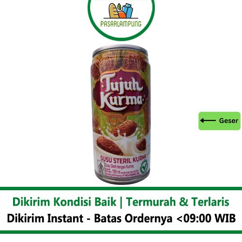 

Tujuh Kurma Susu Steril Kurma 189mL Pasar Lampung