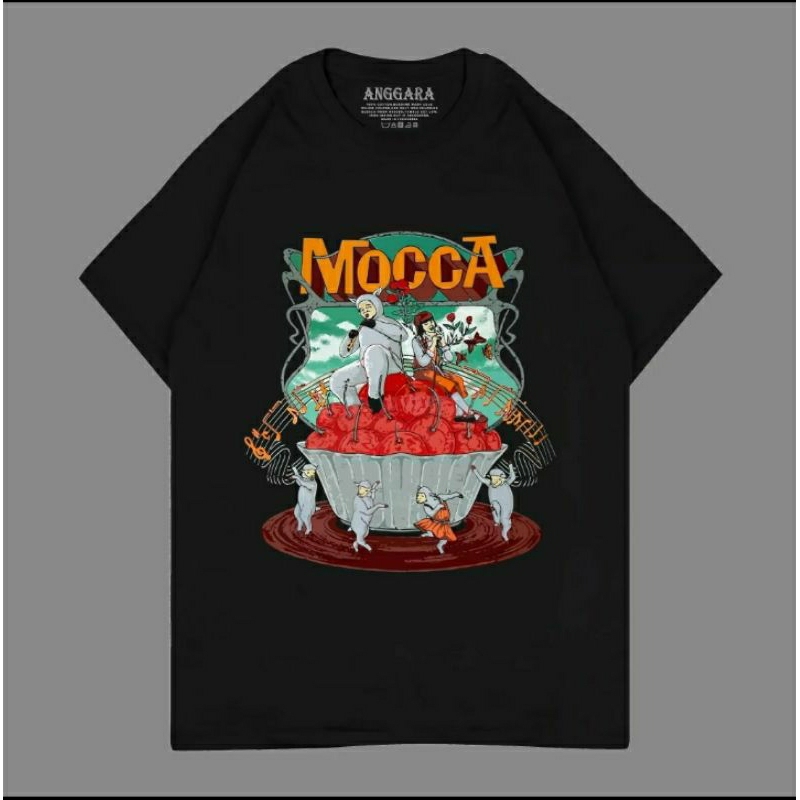 KAOS BAND MOCCA/KAOS BAND INDIE MURAH BERKUALITAS