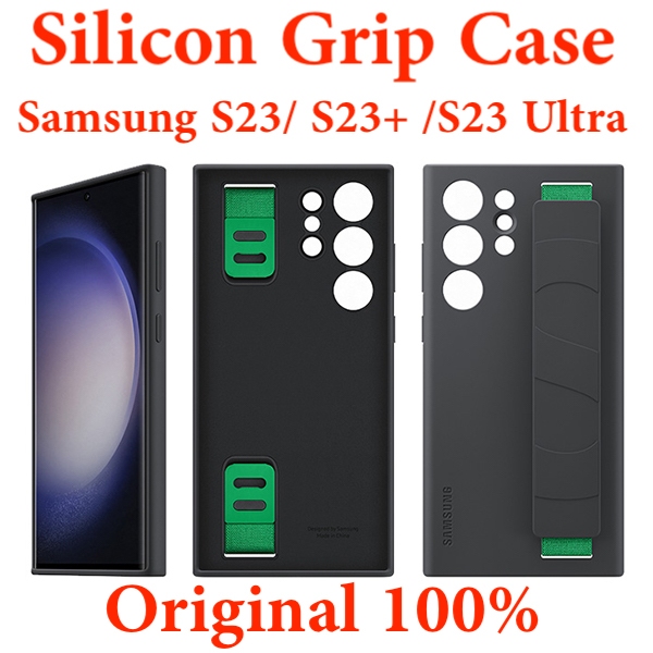Samsung S23 Ultra Plus Silicone Grip Case Original Silikon Pelindung HP