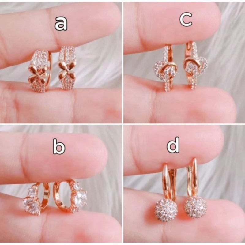 Anting Emas Muda Kadar 15% (1,5 Gram) Request Kadar Chat Admin