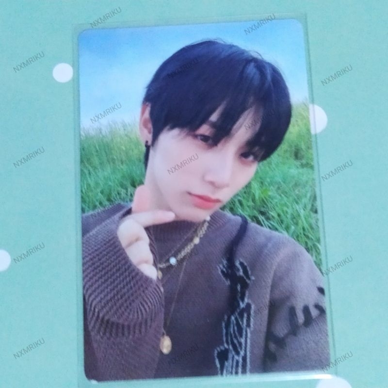 PHOTOCARD HAN TAESAN BOYNEXTDOOR OFFICIAL ALBUM WHY MOODY VER