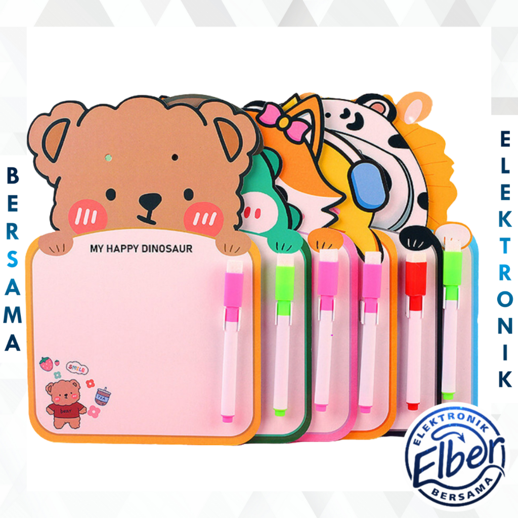 

ELBER HL0669 Papan Tulis Cute Papan Tulis Karakter Anak Lucu Papan Tulis Belajar Menulis Murah Y1861