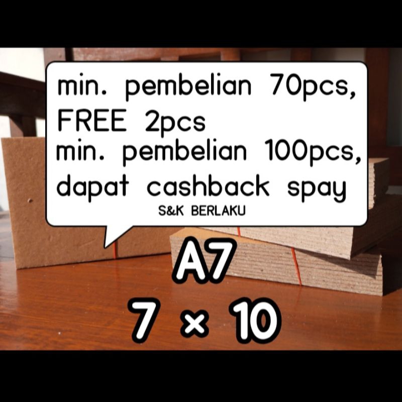 

[LEMBAR-SUPER QUALITY] YELLOW BOARD HARDBOARD YB KARTON TEBAL UNTUK PHOTOCARD PC (7cm × 10cm)