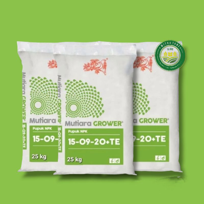 NPK MUTIARA GROWER 25 KG KEMASAN PABRIK