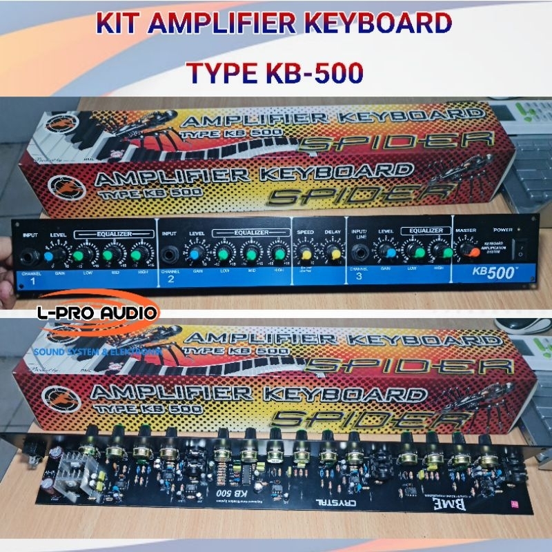 Kit amplifier keyboard KB500 preamp ampli kendang KB 500