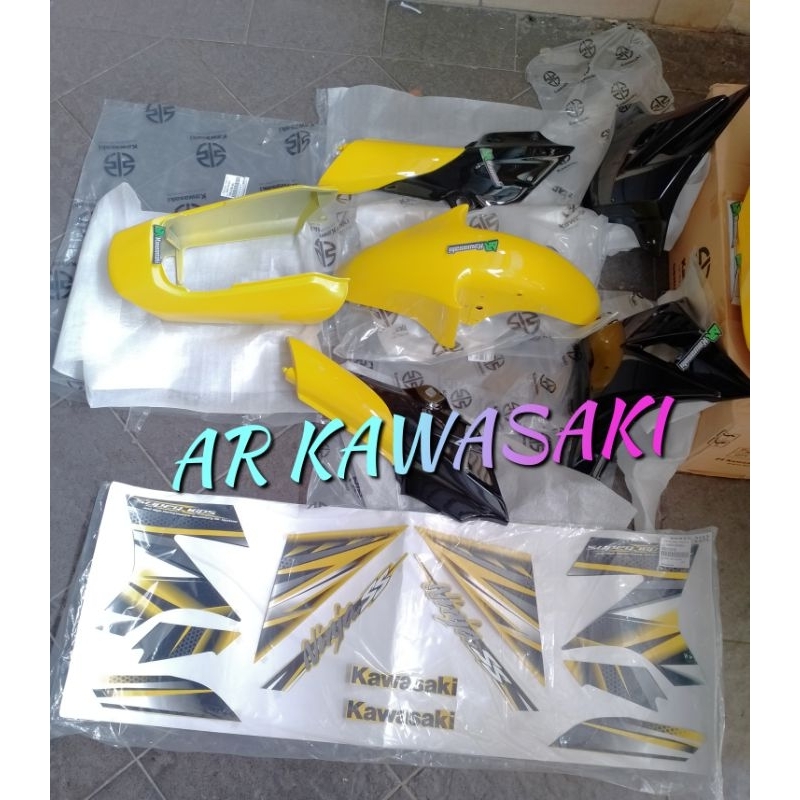 bodi set ninja ss ninja ss 150 kuning original