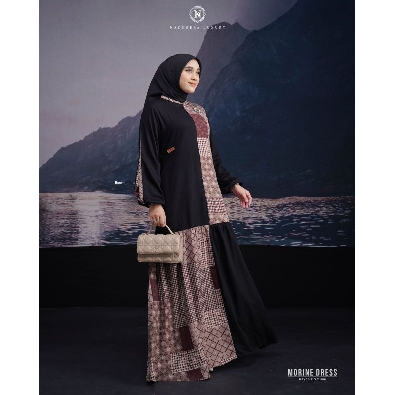MORINE DRESS GAMIS MEWAH NADHEERA LUXURY
