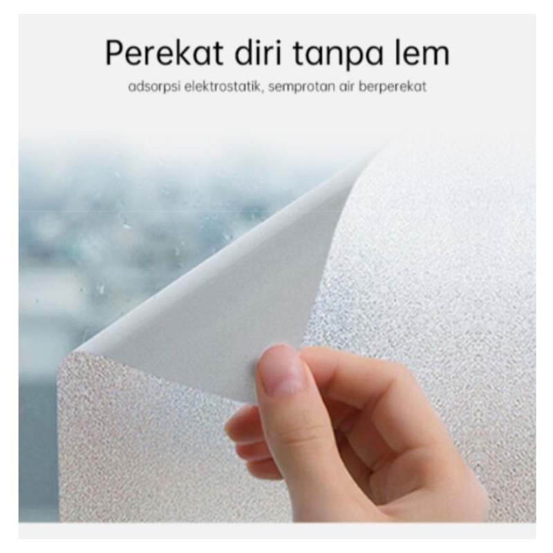 Sticker Kaca / Sandblast 45cm X 5meter Jendela Pintu Rumah
