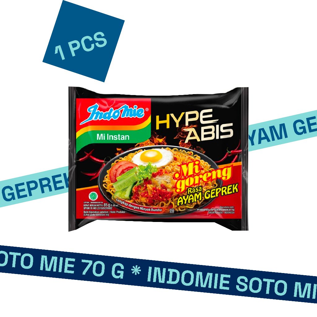 

Indomie Ayam Geprek 70 G 1 Pcs