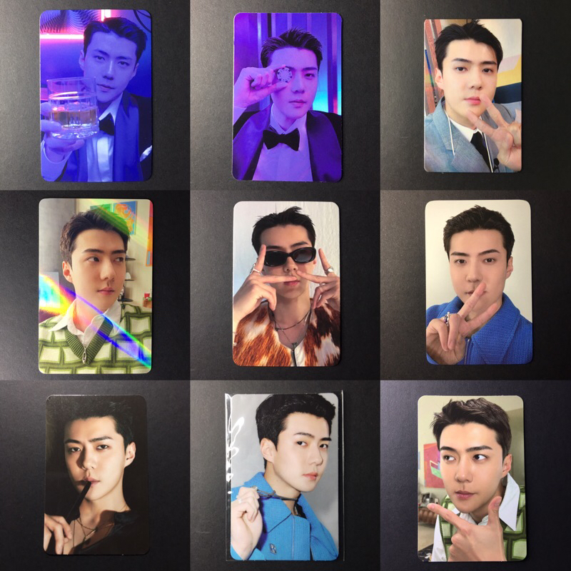 JUAL PHOTOCARD EXO OH SEHUN CREAM SODA PC POB STARRIVER APPLE MUSIC KTOWN MAKESTAR INTERASIA