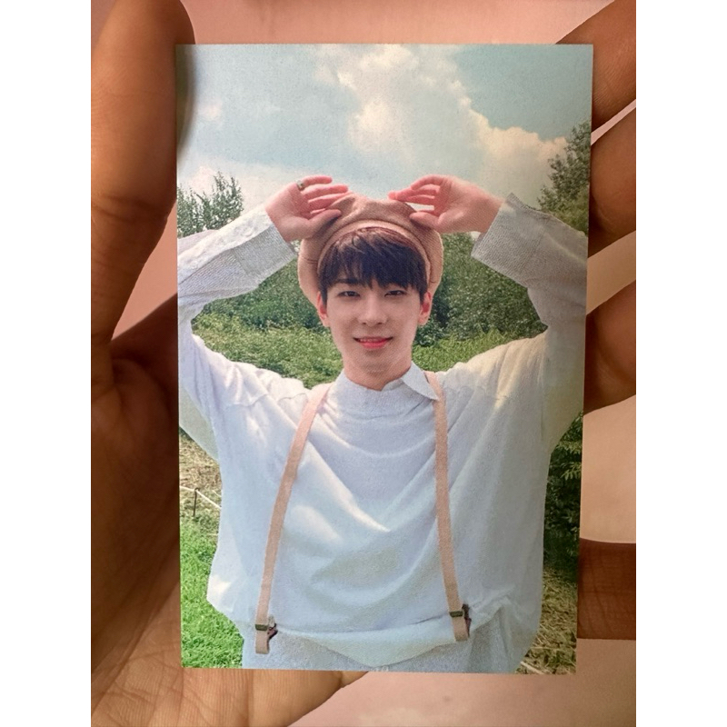 svt gongbang / broadcast photocard pc seventeen wonwoo