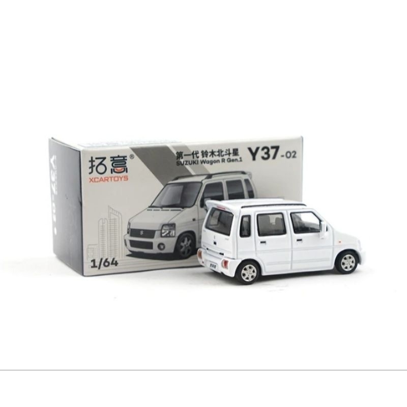 Diecast Miniatur Suzuki Karimun putih skala 1:64