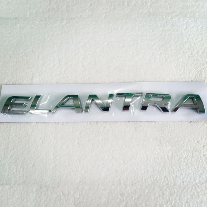 Emblem logo hyundai elantra gls ukuran original bagasi hyundai elantra