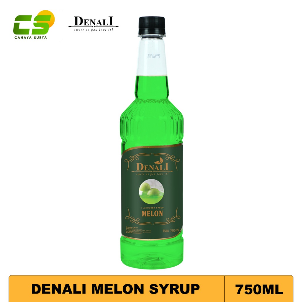 

Denali Syrup / Sirup - Melon Syrup 750 ml (Sirup Rasa Melon)