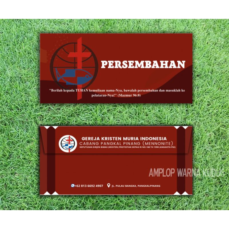 Amplop Persembahan Gereja