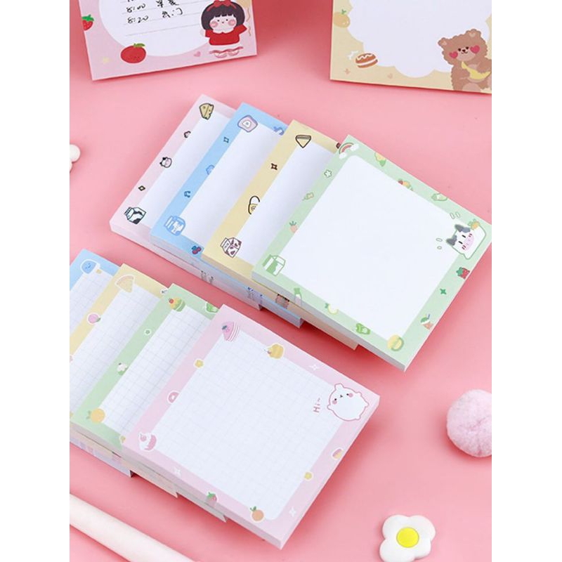 

☆GP☆ Memopad Korean cute | 30 Lembar (Soft Colour)