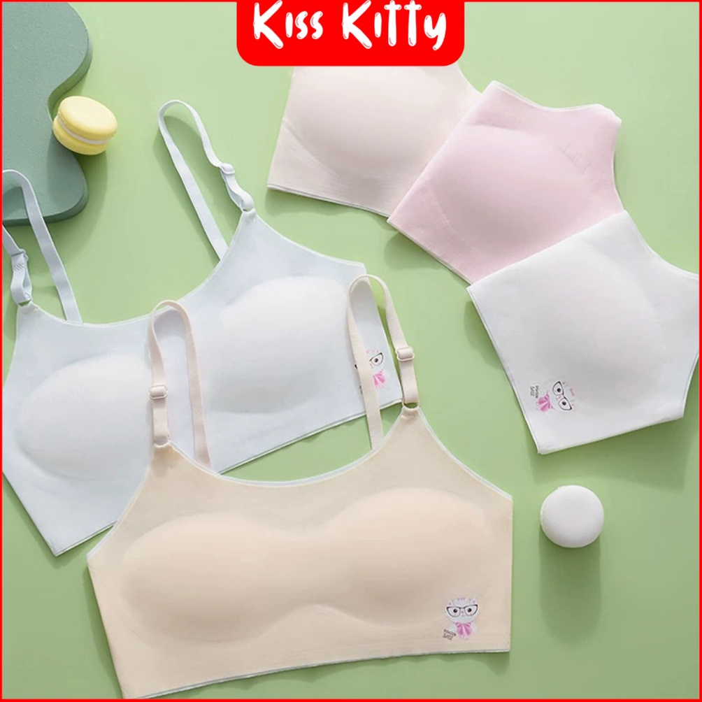 ART E32P Miniset Bra Remaja BH anak seamless busa tanpa kawat lembut anti tembus pemula sd smp bra t