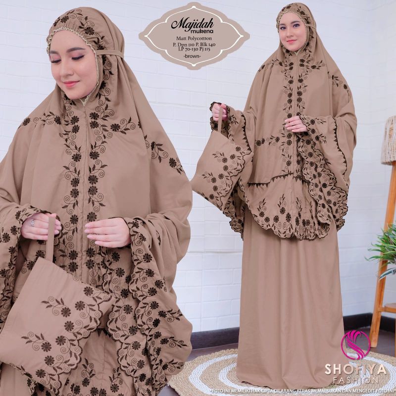 BESTSELLER READY TERMURAH || MAJIDAH MUKENA  BY  SHOFIYA FASHION