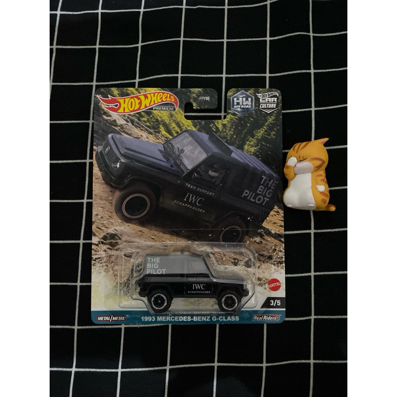 Hotwheels Premium 1993 Mercedes-Benz G-Class Black Off Road