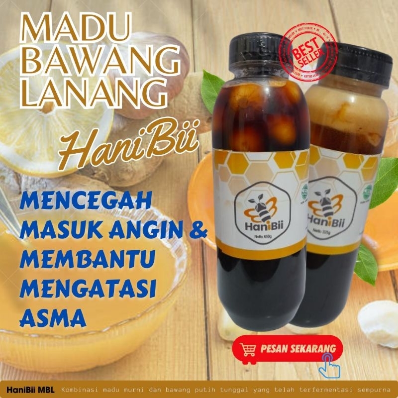 

Fermentasi Madu Hutan Nektra Multiflora Bawang Tunggal Lanang ukuran 325 gram by Hanibii