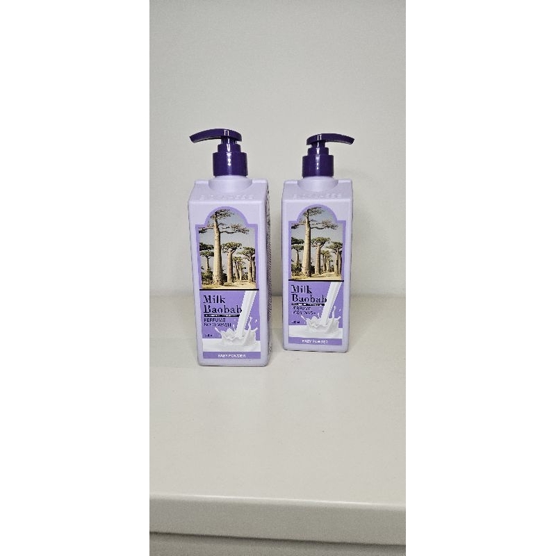 Milk Baobab Perfume Body Wash Baby Powder