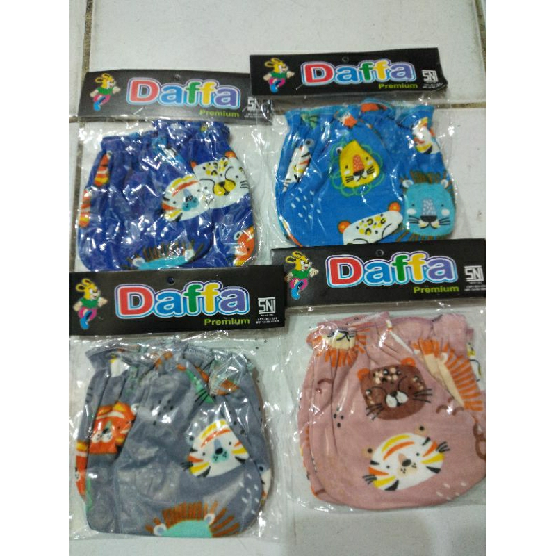 sarung tangan kaki baby merek Daffa(1set)